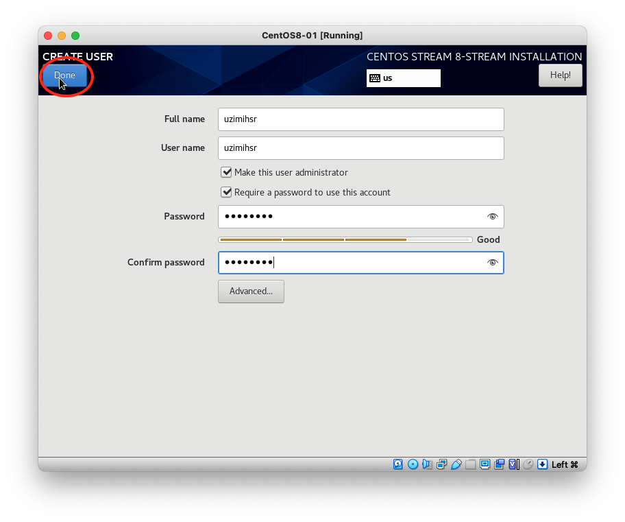 User Creation